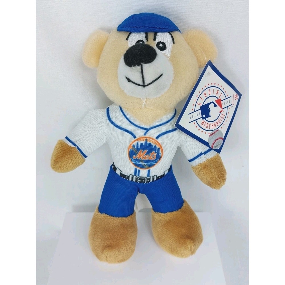 NY New York METS 8" Teddy Bear 2015 Good Stuff Souvenir w/Tags Uniform